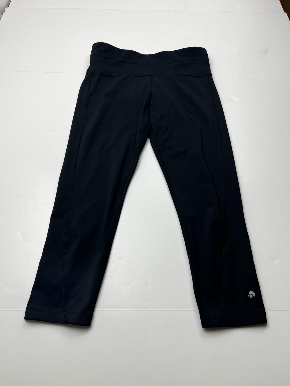 FlipBelt Flip Belt Womens Small Black Active Capri Leggings Stretch Workout